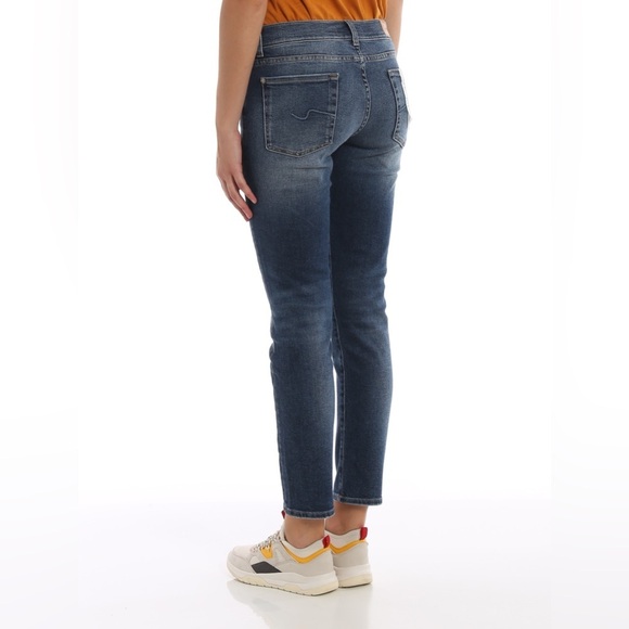 7 For All Mankind Girls Roxanne Jeans 12 - Picture 5 of 9